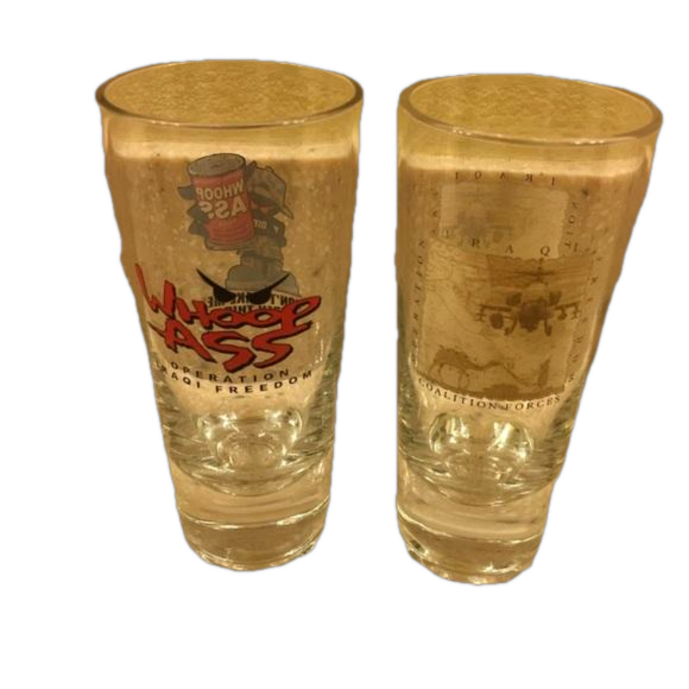 Two Military Glasses Iraq
